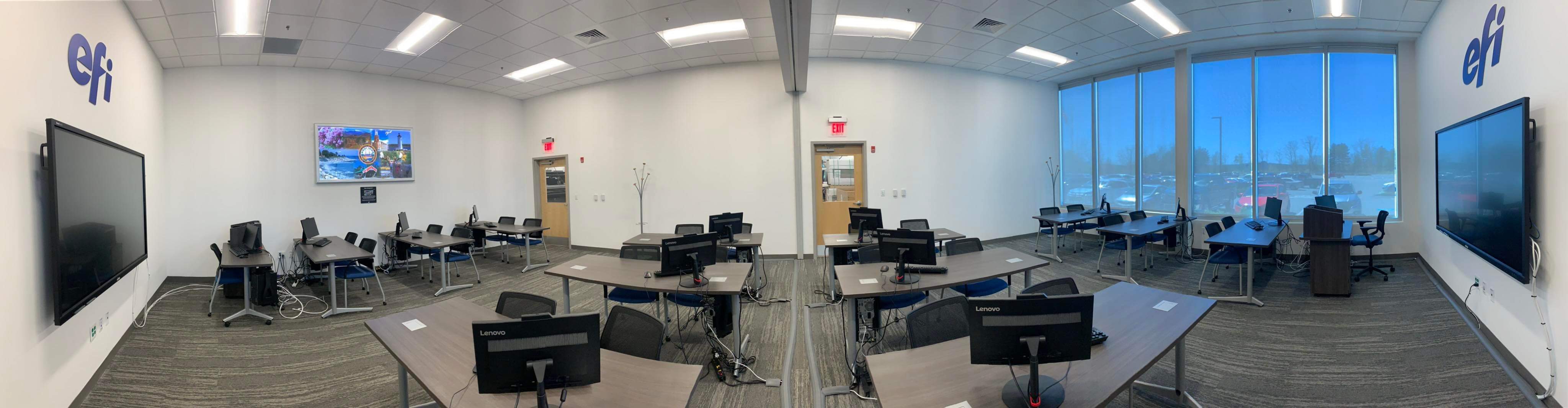 UV printing technology training with professional equipment